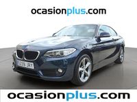 Usado BMW 218 150 CV (110 kW) 2016 Azul Coupe