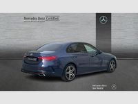 Usado Mercedes C220 AMG line 200 CV (147 kW) 2025 Azul sodalita metalizado Berlina