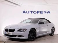 Usado BMW 630 Cabriolet 272 CV (200 kW) 2010 Gris / plata Descapotable