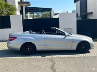 Usado Mercedes E220 Avantgarde 170 CV (125 kW) 2010 Gris / plata Descapotable