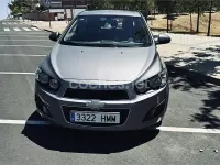 Usado Chevrolet Aveo LT 75 CV (55 kW) 2012 Gris / plata Berlina