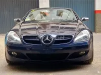 Usado Mercedes SLK350 272 CV (200 kW) 2005 Azul Descapotable