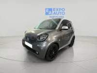 Usado Smart ForTwo Cabrio Passion 90 CV (66 kW) 2016 Gris / plata Descapotable