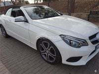 Usado Mercedes E200 184 CV (135 kW) 2014 Blanco Descapotable