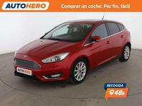 Usado Ford Focus Titanium 125 CV (91 kW) 2015 Rojo Berlina