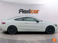 Usado Mercedes C200 184 CV (135 kW) 2018 Blanco Coupe