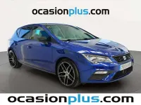 Usado Seat Leon FR 130 CV (95 kW) 2018 Azul Utilitario