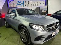 Usado Mercedes GLC220 170 CV (125 kW) 2016 Azul Coupe
