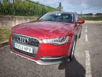 Usado Audi A6 Allroad 245 CV (180 kW) 2013 Granate Familiar