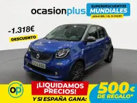 Usado Smart ForFour 90 CV (66 kW) 2018 Azul Utilitario