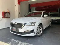 Usado Skoda Scala Active 110 CV (80 kW) 2021 Blanco Utilitario
