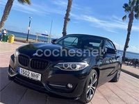 Usado BMW 220 184 CV (135 kW) 2016 Negro Descapotable