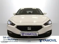 Usado Seat Leon Style 110 CV (80 kW) 2021 Blanco Berlina