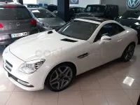 Usado Mercedes SLK250 204 CV (150 kW) 2014 Blanco Descapotable