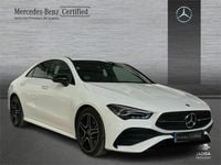 Usado Mercedes CLA220 AMG line 190 CV (139 kW) 2025 Blanco Berlina