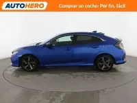 Begagnad Honda Civic Elegance 130 HK (95 kW) 2018 Blå Sedan