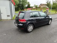 Usado VW Golf VI 105 CV (77 kW) 2009 Negro Utilitario