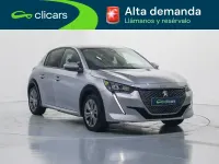 Usado Peugeot e-208 Allure 100 kW (136 CV) 2021 Gris Utilitario