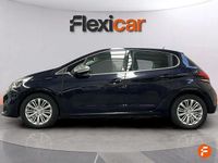 Usado Peugeot 208 Allure 110 CV (80 kW) 2017 Negro Utilitario