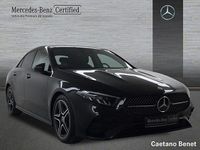 Usado Mercedes A180 AMG line 136 CV (100 kW) 2024 Negro Berlina
