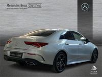 Usado Mercedes CLA220 AMG line 190 CV (139 kW) 2022 Gris / plata Berlina