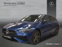Usado Mercedes CLA250e AMG line 163 CV (119 kW) 2024 Azul denim metalizado Coupe