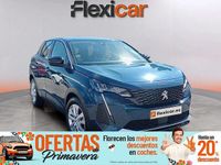 Usado Peugeot 3008 Active 130 CV (95 kW) 2021 Azul SUV