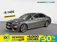 Usado Mercedes C300 258 CV (189 kW) 2019 Gris / plata Berlina