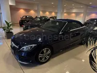 Usado Mercedes C300 245 CV (180 kW) 2017 Azul Descapotable
