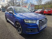 Usado Audi SQ7 435 CV (319 kW) 2017 Azul SUV