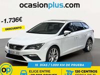 Usado Seat Leon ST FR 150 CV (110 kW) 2017 Blanco Familiar