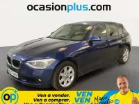 Usado BMW 114 95 CV (69 kW) 2013 Azul Utilitario