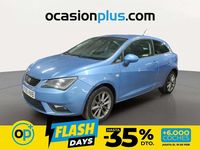 Usado Seat Ibiza I-Tech 105 CV (77 kW) 2013 Azul Berlina
