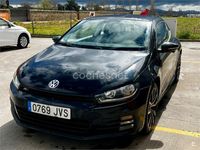 Usado VW Scirocco R-line 125 CV (91 kW) 2017 Negro Coupe