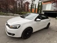 Usado VW Golf Cabriolet 105 CV (77 kW) 2012 Blanco Descapotable