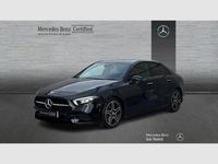 Usado Mercedes A200 AMG line 150 CV (110 kW) 2022 Negro Berlina