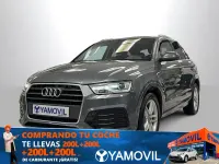 Usado Audi Q3 Sport 150 CV (110 kW) 2017 Gris / plata SUV
