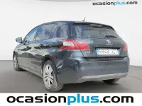 Usado Peugeot 308 Style 110 CV (80 kW) 2017 Negro Utilitario