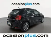 Usado VW Polo Advance 90 CV (66 kW) 2017 Negro Utilitario