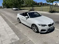 Usado BMW 218 M Sport 136 CV (100 kW) 2016 Blanco Descapotable
