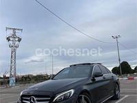 Usado Mercedes C200 136 CV (100 kW) 2018 Negro Berlina
