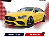 Usado Mercedes CLA250 Shooting Brake 224 CV (164 kW) 2020 Amarillo Familiar