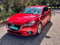 Usado Mazda 3 Luxury 120 CV (88 kW) 2015 Rojo Utilitario