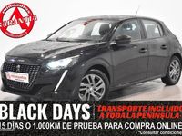 Usado Peugeot 208 Active 101 CV (74 kW) 2022 Negro Utilitario