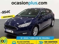 Usado Ford Focus Trend+ 120 CV (88 kW) 2016 Azul Utilitario