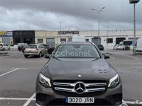 Usado Mercedes GLC220 AMG line 170 CV (125 kW) 2016 Marrón SUV