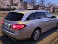 Usado Mercedes C220 Exclusive 170 CV (125 kW) 2016 Gris / plata Familiar