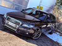 Usado Audi A4 S-Line 160 CV (117 kW) 2009 Negro Berlina