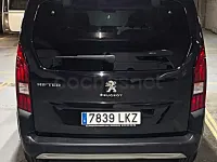 Usado Peugeot Rifter Allure 100 CV (73 kW) 2020 Negro Monovolumen