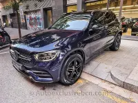 Usado Mercedes GLC300e 320 CV (235 kW) 2021 Azul SUV